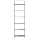 vidaXL Könyvespolc Szürke sonoma 60 x 24 x 203 cm Faanyag