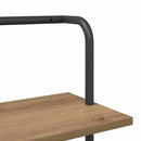 vidaXL Könyvespolc 6 szintes 60 x 24 x 203 cm Szerelt fa Artisan tölgy