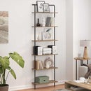 vidaXL Könyvespolc kézműves tölgy 60 x 24 x 203 cm Faanyag