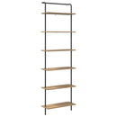 vidaXL Könyvespolc kézműves tölgy 60 x 24 x 203 cm Faanyag