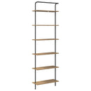 vidaXL Könyvespolc kézműves tölgy 60 x 24 x 203 cm Faanyag