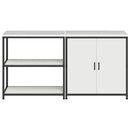vidaXL Konyhai Tároló Készlet HATTEM 2 pcs Fehér