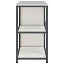 vidaXL Konyhai Tároló Készlet 2 pcs Fehér Hidegen hengerelt acél