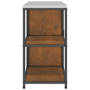 vidaXL Konyhai Tároló Készlet ajtóval 2 pcs Rozsdás időjárásálló acél