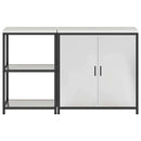 vidaXL Konyhai Tároló Készlet HATTEM 2 pcs Ezüst Rozsdamentes Acél