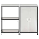 vidaXL Konyhai Tároló Készlet HATTEM 2 pcs Ezüst Rozsdamentes Acél