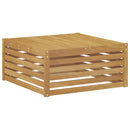 vidaXL Kültéri kanapé szett 6 db Fehér és Világosszürke Poliészter