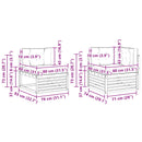 vidaXL Ülőgarnitúrák 10 db
