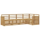 vidaXL Kültéri kanapé szett 5 pcs Fehér 247 x 128,5 x 73 cm