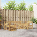 vidaXL Kültéri kanapé szett 6 pcs Fehér 245 x 128,5 x 73 cm