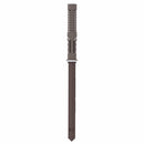 vidaXL Lebegő polctartók 12 pcs Bézs Ø10 x 170 mm Acél