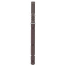 vidaXL Lebegő polctartók 12 pcs Bézs Ø14 x 210 mm Acél
