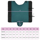 vidaXL Ló Takaró Sötét Zöld és Fekete 95 cm Poliészter