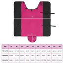 vidaXL Ló Takaró Rózsaszín és Fekete 115 cm Poliészter