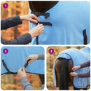 vidaXL Ló Takaró Teljes Aqua 105 cm Poliészter