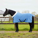 vidaXL Ló Takaró Teljes Aqua 75 cm Polár fleece