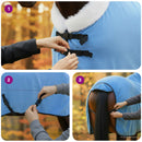 vidaXL Ló Takaró Teljes Aqua 145 cm Polár fleece