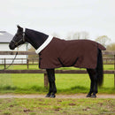 vidaXL Ló Takaró Teljes Sötét Barna 95 cm Polár fleece