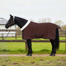 vidaXL Ló Takaró Teljes Sötét Barna 135 cm Polár fleece