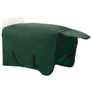 vidaXL Ló Takaró Teljes sötét zöld 85 cm Polár fleece
