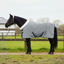 vidaXL Ló Takaró Teljes sötét zöld 85 cm Polár fleece
