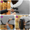 vidaXL Ló Takaró Teljes sötét zöld 165 cm Polár fleece