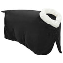 vidaXL Ló Takaró Fekete 75 cm Polár fleece
