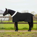 vidaXL Ló Takaró Fekete 135 cm Polár fleece