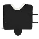 vidaXL Ló Takaró Fekete 145 cm Polár fleece