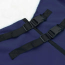 vidaXL Ló Takaró Sötétkék 115 cm Polár fleece