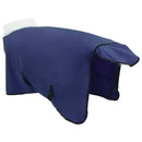vidaXL Ló Takaró Sötétkék 145 cm Polár fleece
