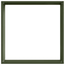 vidaXL Fűszegélyezés 6 pcs Olajzöld 40 x 40 x 13 cm Acél