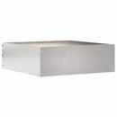 vidaXL Fűszegélyezés 6 pcs Ezüst 40 x 40 x 13 cm Rozsdamentes acél