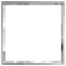 vidaXL Fűszegélyezés 6 pcs Ezüst 40 x 40 x 13 cm Rozsdamentes acél