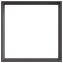 vidaXL Fűszegélyezés 6 pcs Fekete 50 x 50 x 13 cm Acél