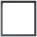 vidaXL Fűszegélyezés Antracit 50 x 50 x 13 cm Acél