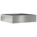 vidaXL Fűszegélyezés 6 pcs Ezüst 50 x 50 x 13 cm Horganyzott acél