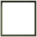 vidaXL Fűszegélyezés Olajzöld 60 x 60 x 13 cm Acél