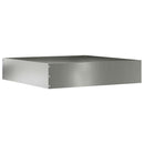 vidaXL Fűszegélyezés Ezüst 60 x 60 x 13 cm Horganyzott acél