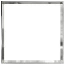 vidaXL Fűszegélyezés Ezüst 60 x 60 x 13 cm Horganyzott acél