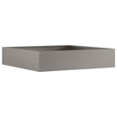 vidaXL Fűszegélyezés Rozsdás 60 x 60 x 13 cm Időjárásálló acél