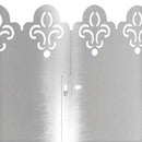 vidaXL Gyepszegélyek 30 pcs Ezüst 103 x 0,05 x 22 cm Rozsdamentes acél