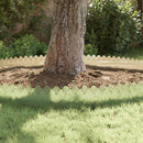 vidaXL Gyepszegélyek 20 pcs Ezüst 103 x 0,05 x 22 cm Horganyzott acél