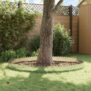 vidaXL Gyepszegélyek 20 pcs Ezüst 103 x 0,05 x 22 cm Horganyzott acél