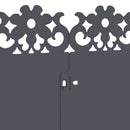 vidaXL Gyepszegélyek 20 pcs Antracit 103 x 0,05 x 22 cm Acél