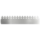 vidaXL Gyepszegélyek 30 pcs Ezüst 103 x 0,05 x 22 cm Horganyzott acél