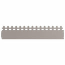 vidaXL Gyepszegélyek 10 pcs Rozsdás 103 x 0,05 x 22 cm