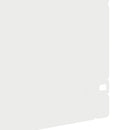 vidaXL Gyepszegélyek 10 pcs Fehér 103 x 0,05 x 22 cm Acél