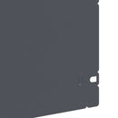 vidaXL Gyepszegélyek 10 pcs Antracit 103 x 0,05 x 22 cm Acél