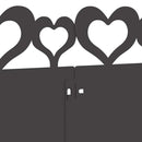 vidaXL Gyepszegélyek 30 pcs Fekete 103 x 0,05 x 22 cm Acél